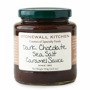 Dark Chocolate Sea Salt Caramel Sauce