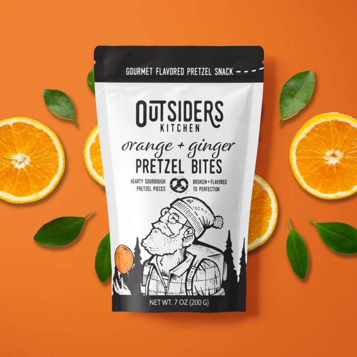 Orange + Ginger Pretzel Bites