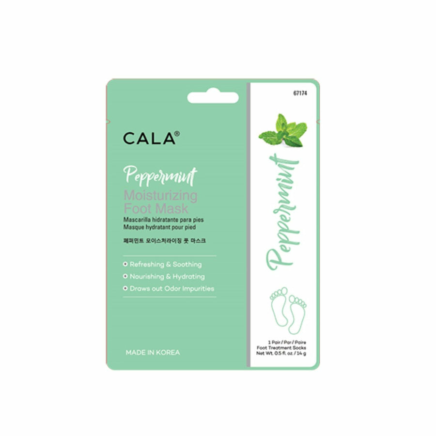 Moisturizing Foot Mask - Peppermint - June's Hallmark